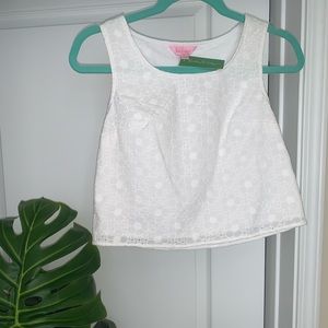 NWT Lilly Pulitzer White Top